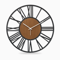 Scandinavian Wooden Wall Clock