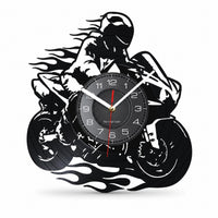 Motorcycle Design Wall Clock