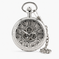 Vintage Skeleton Pocket Watch
