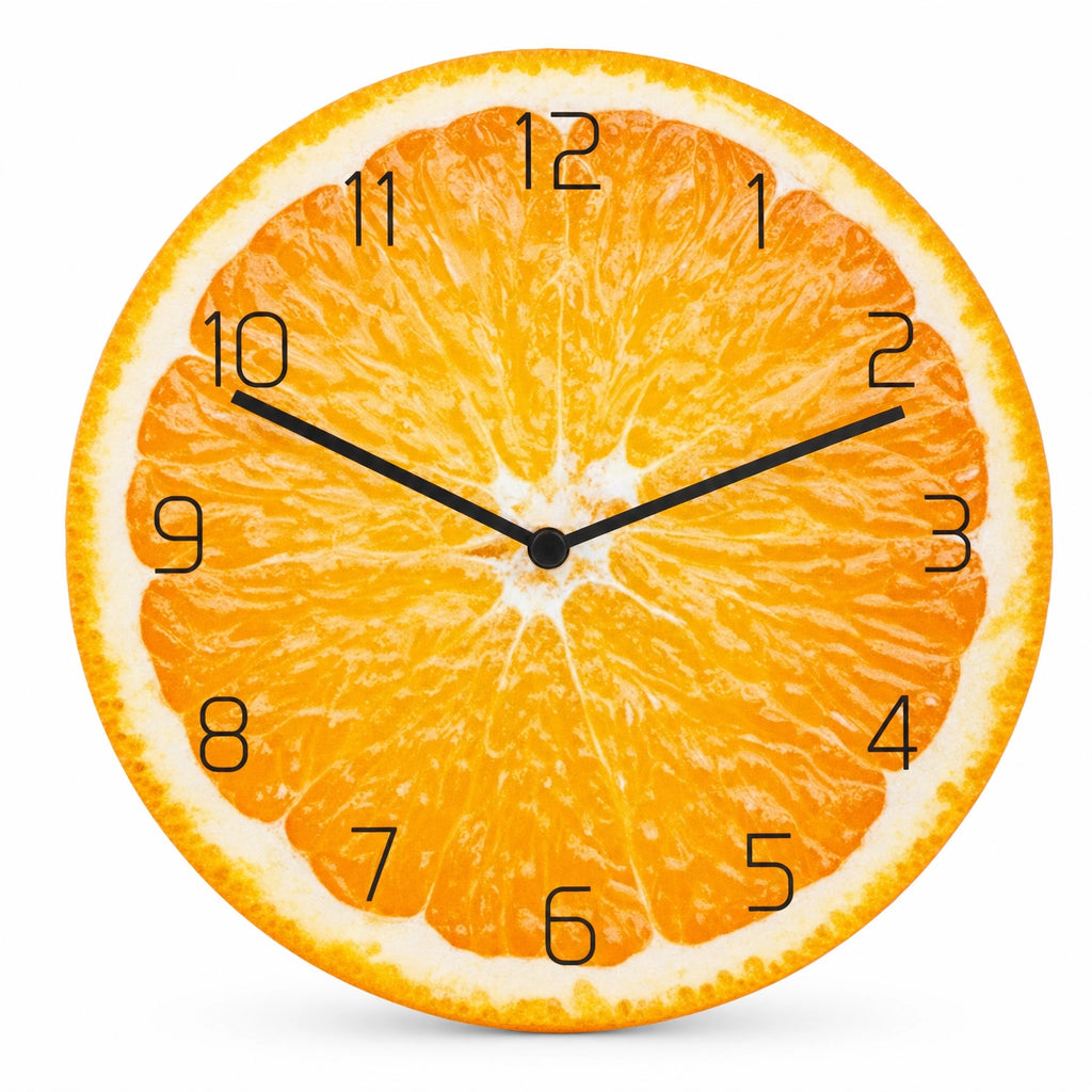 Tropical Style Wall Clock Silent Large