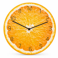 Tropical Style Wall Clock Silent Large