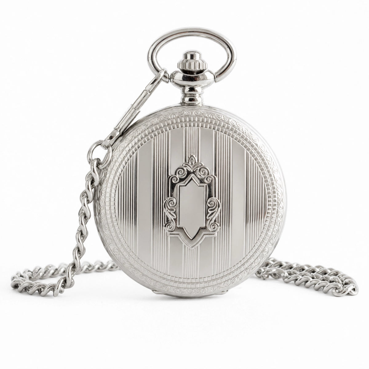 Pocket Watch Open Face Skeleton
