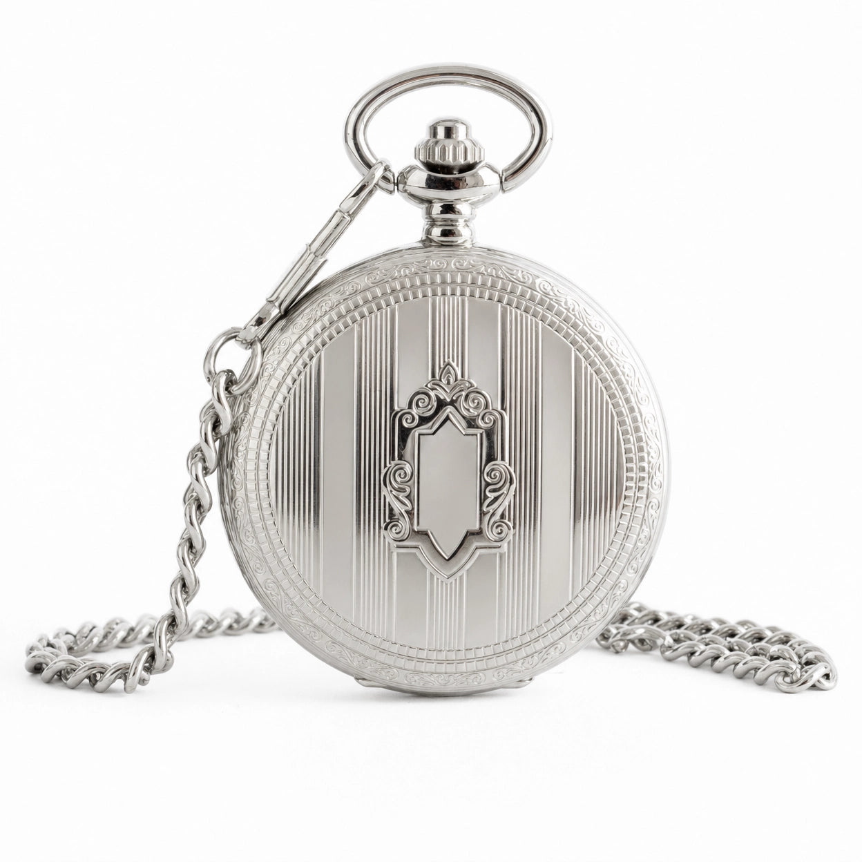 Pocket Watch Open Face Skeleton