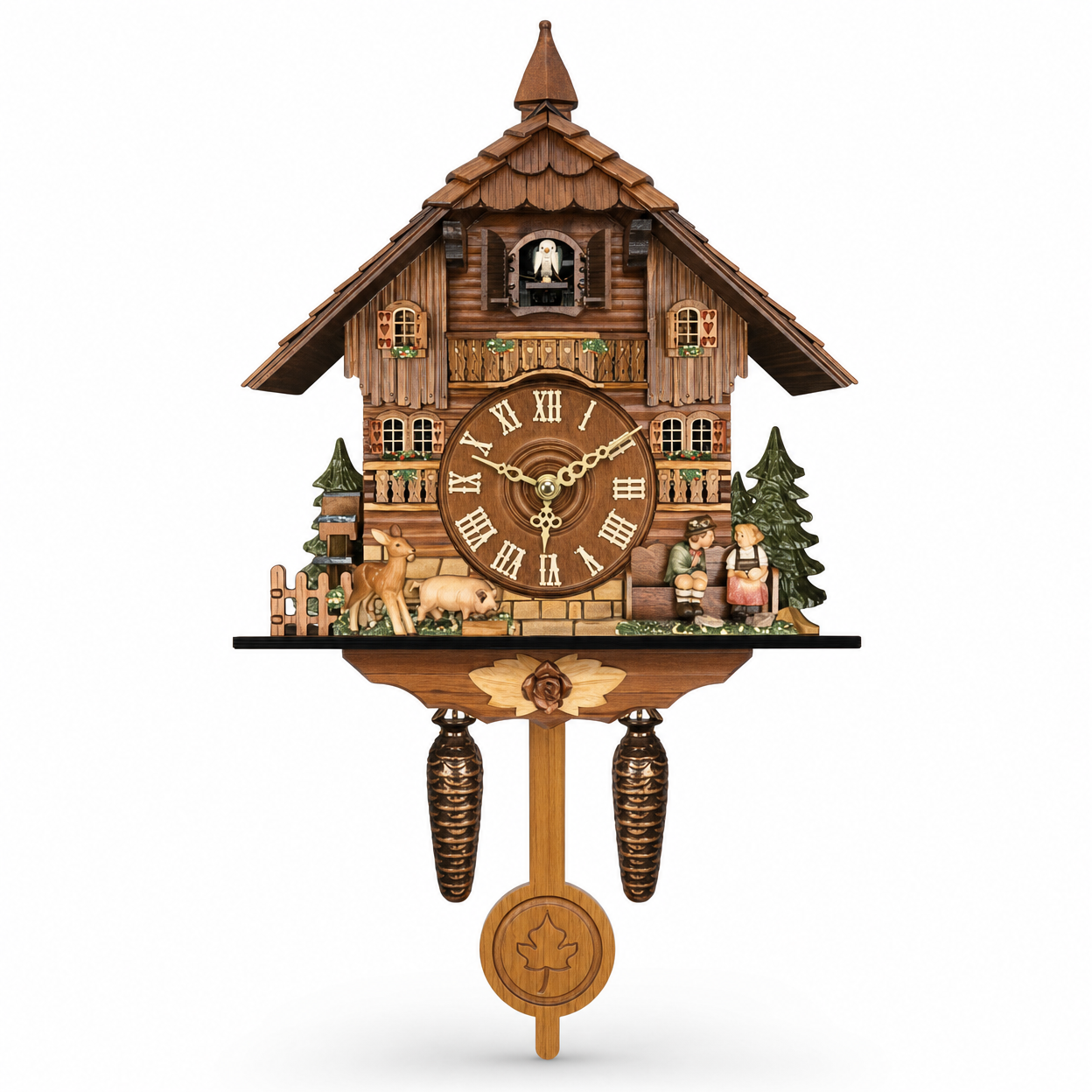 Cuckoo Clock Chalet Pendulum