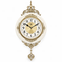 Vintage European Wall Clock Pendulum