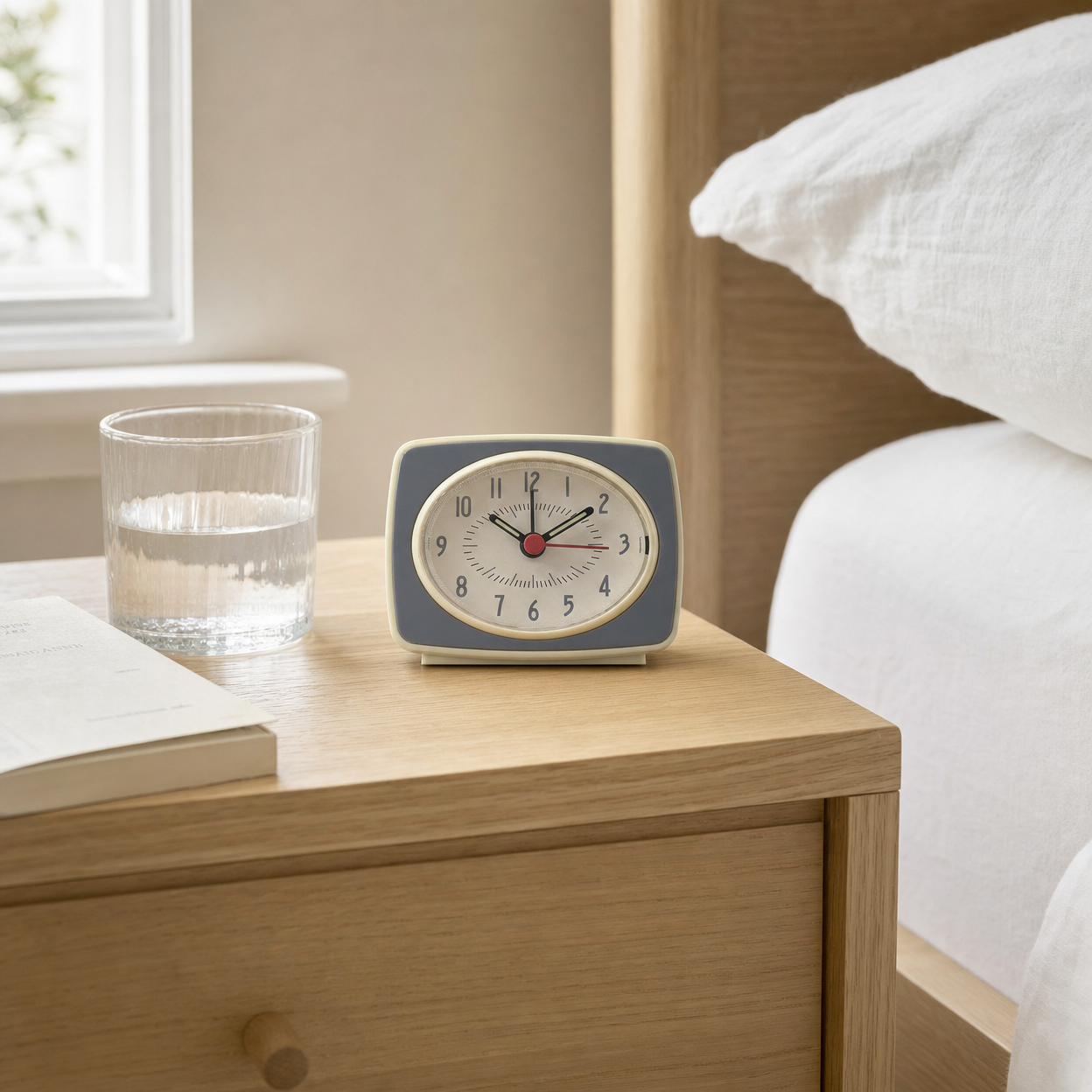 Retro Analog Alarm Clock