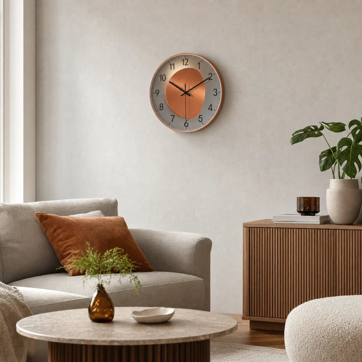 Modern Kitchen Wall Clock Silent Movement
