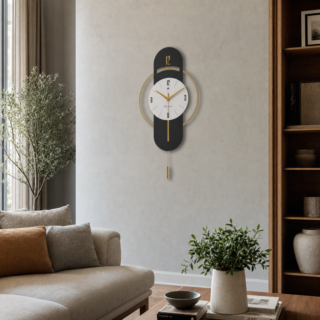 Large Decorative Wall Clock