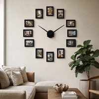 Modern Photo Frame Wall Clock