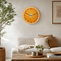Tropical Style Wall Clock Silent Large