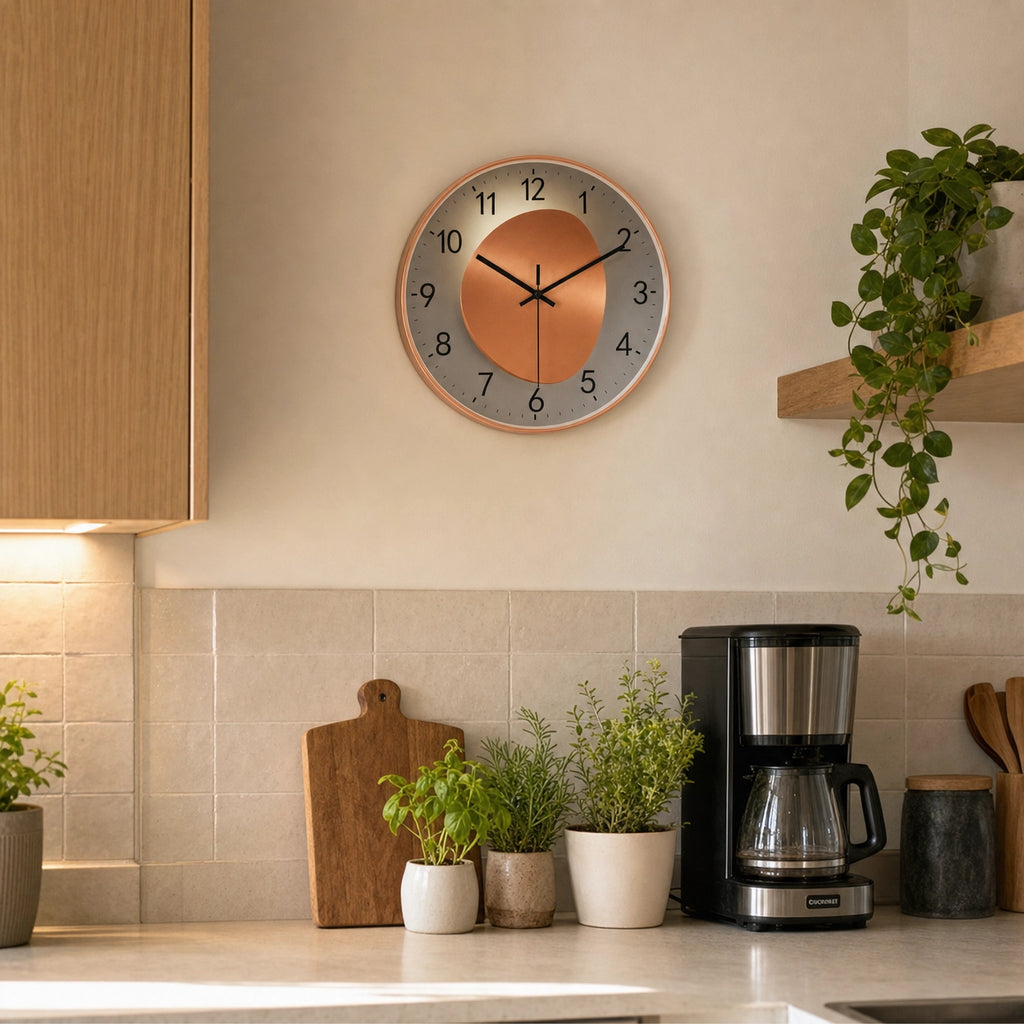 Modern Kitchen Wall Clock Silent Movement