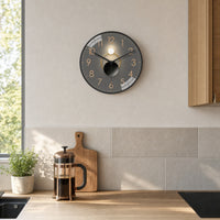 Modern Minimalist Wall Clock Shadow Effect