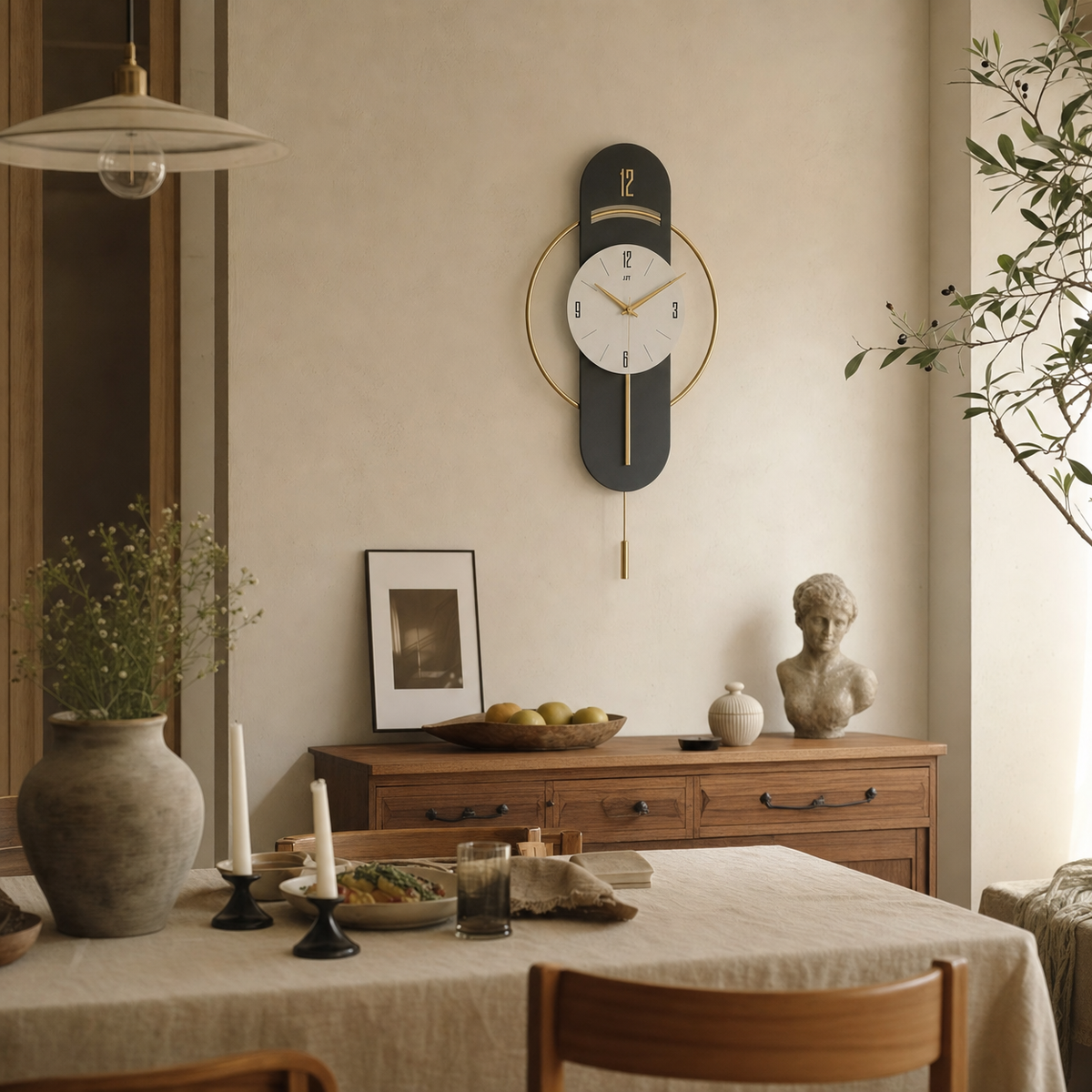 Large Decorative Wall Clock