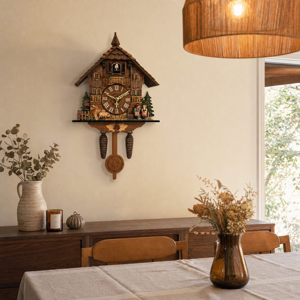 Cuckoo Clock Chalet Pendulum
