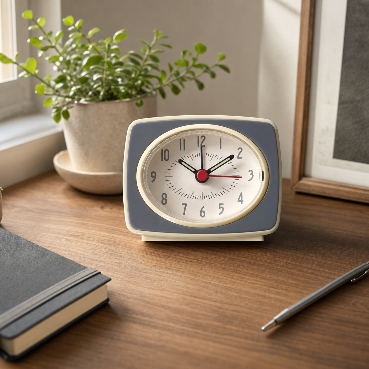 Retro Analog Alarm Clock