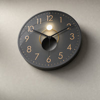 Modern Minimalist Wall Clock Shadow Effect