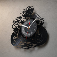 Motorcycle Design Wall Clock