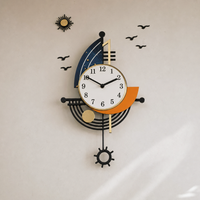 Nautical Sailboat Wall Clock