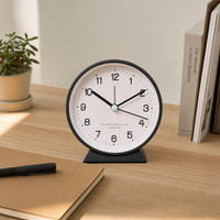 Classic Twin Bell Silent Alarm Clock
