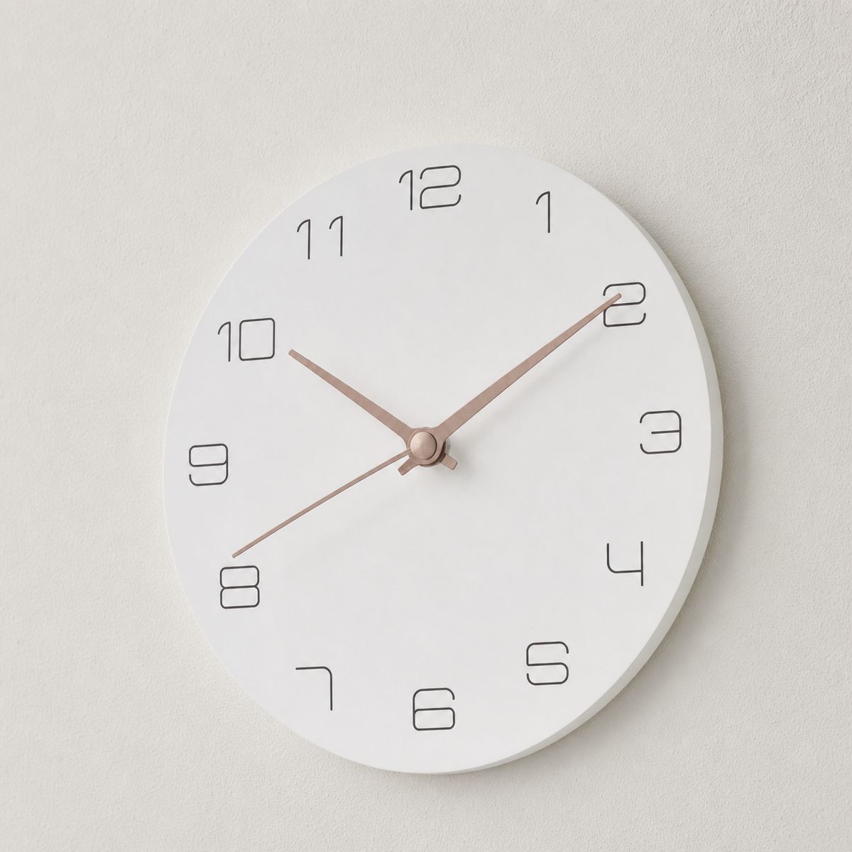 Silent Open Numeric Wall Clock
