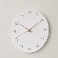 Silent Open Numeric Wall Clock
