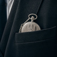 Pocket Watch Open Face Skeleton