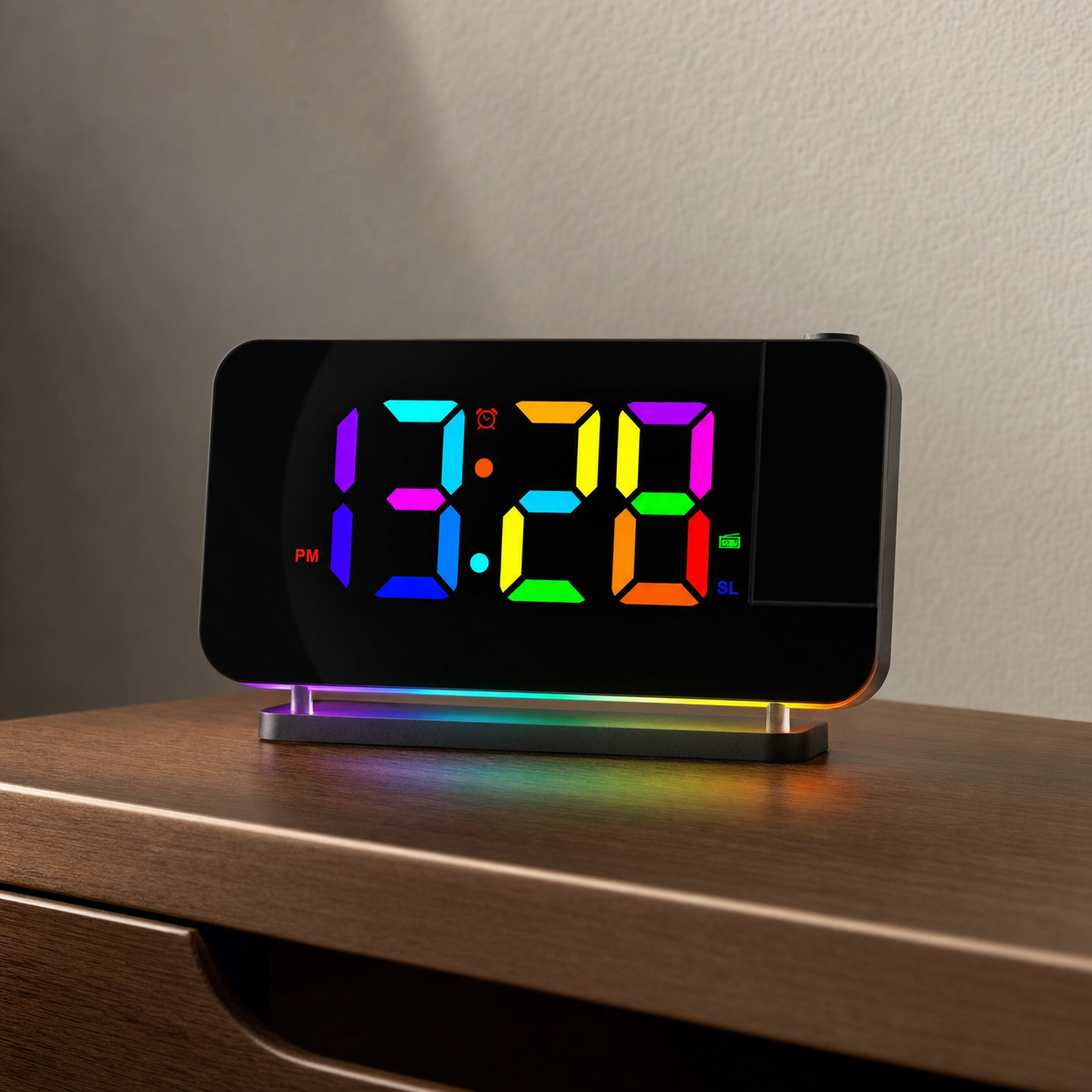 Kids Alarm Clock Projector Radio