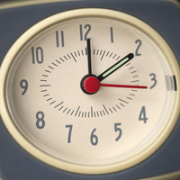 Retro Analog Alarm Clock