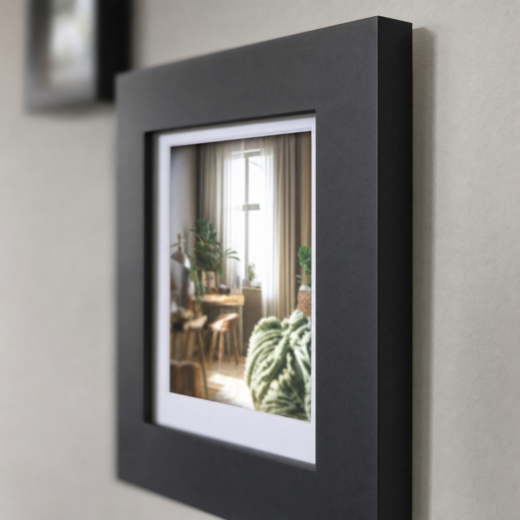 Modern Photo Frame Wall Clock