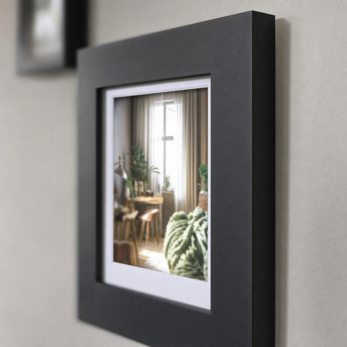 Modern Photo Frame Wall Clock