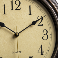 Vintage Silent Wall Clock Living Room