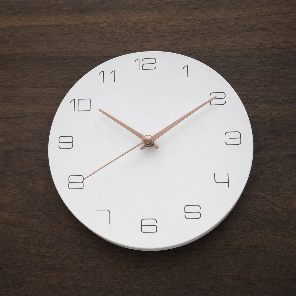 Silent Open Numeric Wall Clock