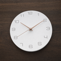 Silent Open Numeric Wall Clock