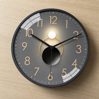Modern Minimalist Wall Clock Shadow Effect