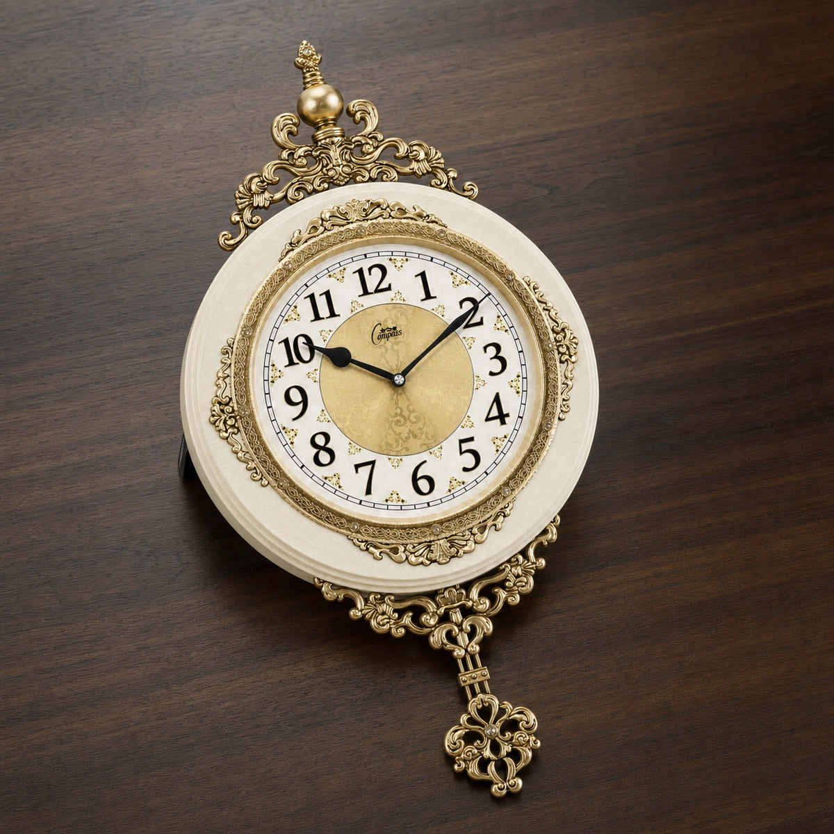 Vintage European Wall Clock Pendulum