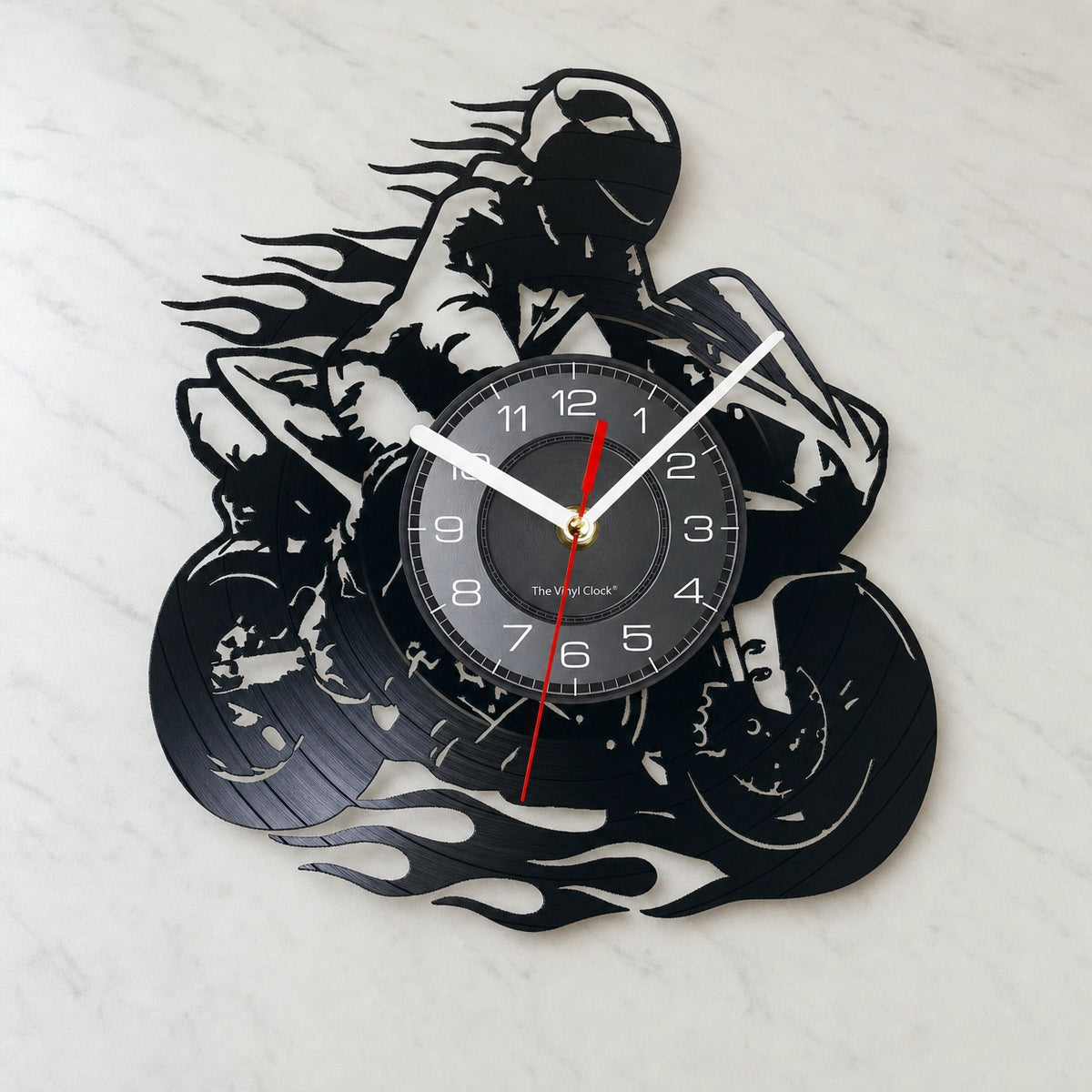 Motorcycle Design Wall Clock