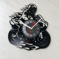 Motorcycle Design Wall Clock