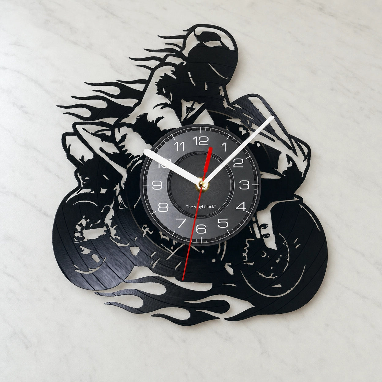 Motorcycle Design Wall Clock