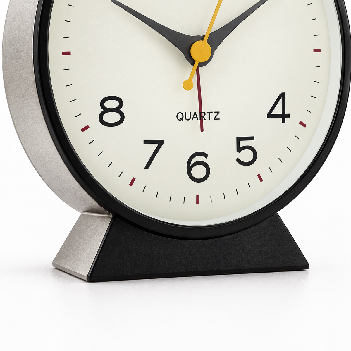 Classic Twin Bell Silent Alarm Clock