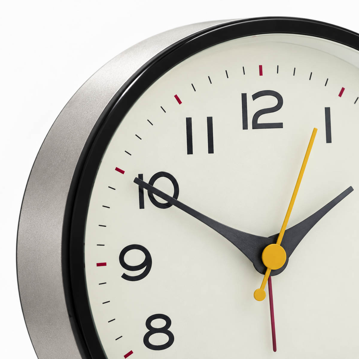 Classic Twin Bell Silent Alarm Clock