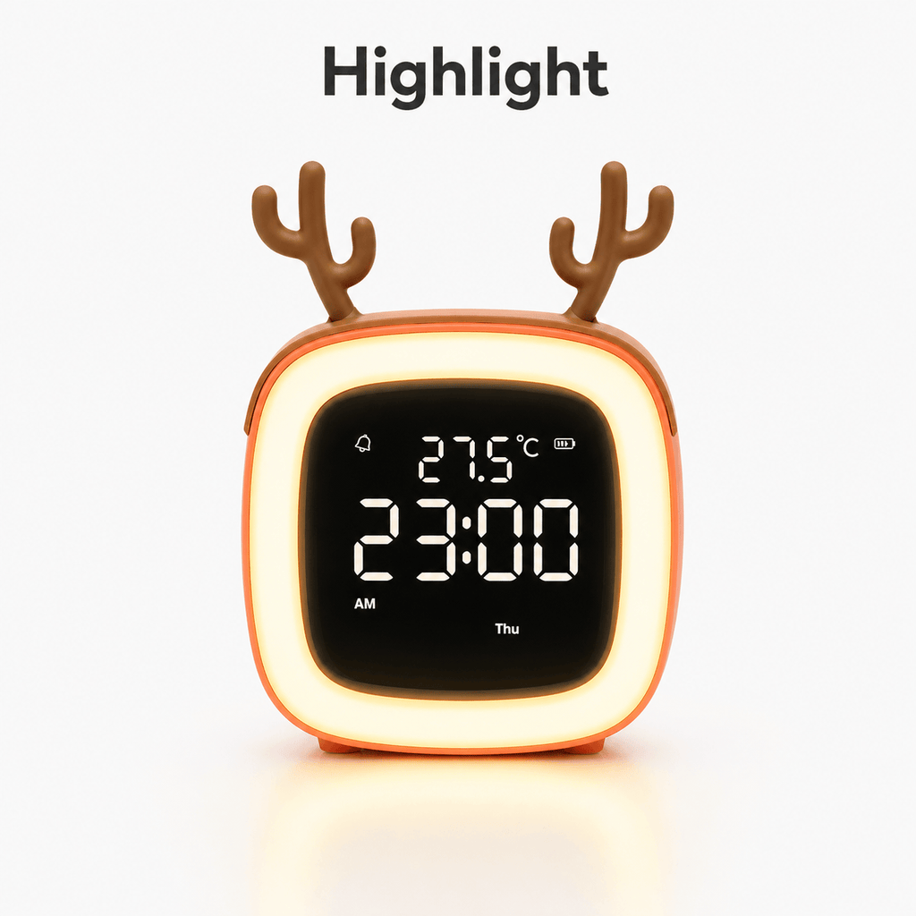 Royal Opera Kids Alarm Clock Sprout Night Light