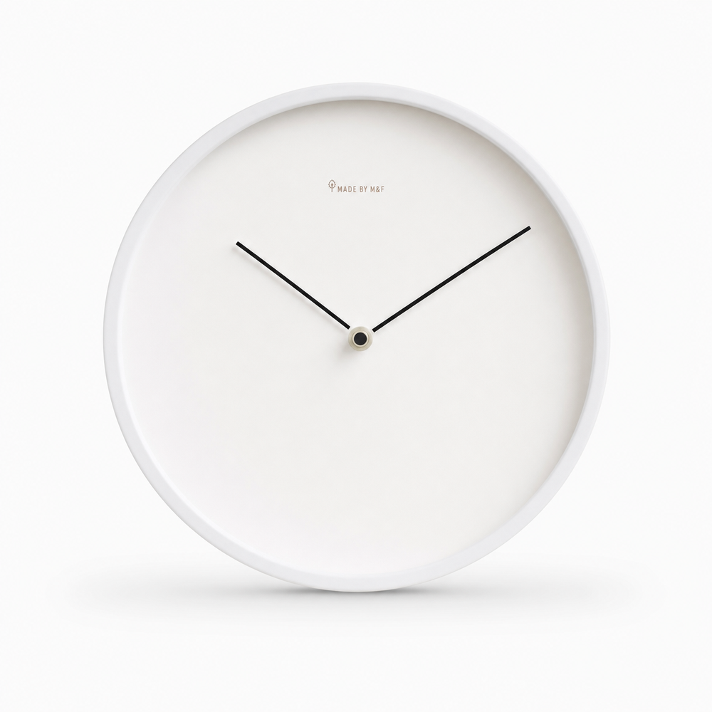 Minimalist Analog Wall Clock No Numerals