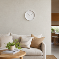 Minimalist Analog Wall Clock No Numerals