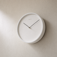 Minimalist Analog Wall Clock No Numerals