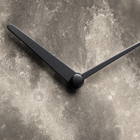 Modern Lunar LED Wall Clock