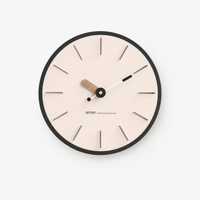 Sitting Room Wall Clock Minimalist Black