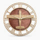Modern Airplane Motif Wall Clock