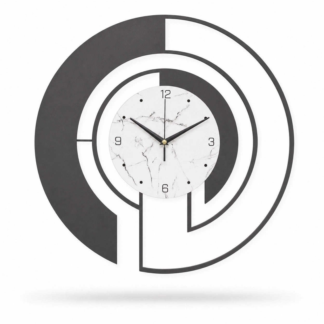 Minimalist Round Wall Clock Silent