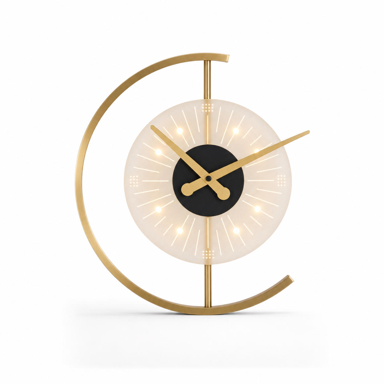 Silent Luminous Effect Wall Clock