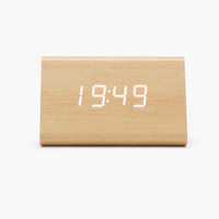 Modern Triangular LED Alarm Clock